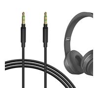 GEEKRIA QuickFit Audio Cavo Compatibile con Beats Solo3.0, Solo2.0, SoloHD, Studio3, Studio2, Studio, Mixr, Pro Cavo, 3.5mm Cavo Stereo Sostitutivo (1.2 m)
