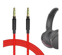 GEEKRIA QuickFit Audio Cavo Compatibile con Sony WH-H710N, WH-H700N, WH-H810, WH-1000XM5, WH-1000XM4, WH-1000XM3, WH-1000XM2, WH-XB910N Cavo, 3.5mm Cavo Stereo Sostitutivo (1.2 m)