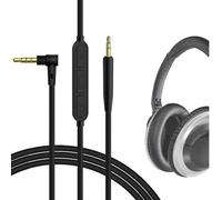 GEEKRIA QuickFit Audio Cavo con Microfono Compatibile con Bose SoundTrue II, SoundLink II, SoundLink On-Ear Cavo, 2.5mm Cavo Stereo Sostitutivo con Microfono in linea(1.2m)