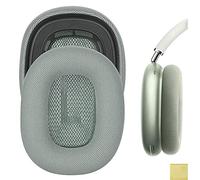 GEEKRIA QuickFit - Cuscinetti auricolari di ricambio compatibili con cuffie Apple Airpods MAX, cuscinetti per cuffie, parti di riparazione (verde)