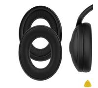 Geekria QuickFit - Cuscinetti auricolari di ricambio compatibili con cuffie Sennheiser HD 620S/400Pro/560S, parti di riparazione (nero)