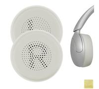 Geekria QuickFit - Cuscinetti auricolari di ricambio compatibili con cuffie wireless JLab Go Lux ANC, cuscinetti auricolari, parti di riparazione (bianco nuvola)