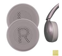 Geekria QuickFit - Cuscinetti auricolari di ricambio compatibili con cuffie wireless JLab Go Lux ANC, cuscinetti auricolari, parti di riparazione (malva)