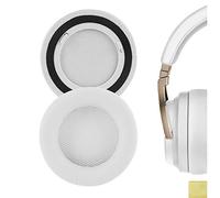 Geekria QuickFit - Cuscinetti auricolari di ricambio per Corsair VirtuosoRGB/VirtuosoWirelessSE/VirtuosoWirelessXT, cuscinetti per cuffie, parti di riparazione (bianco)