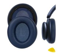 Geekria QuickFit - Cuscinetti auricolari di ricambio per cuffie Anker Soundcore Space Q45, Life Q45, colore blu