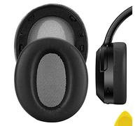 Geekria QuickFit - Cuscinetti auricolari di ricambio per cuffie Edifier W820NB, parti di riparazione (nero)