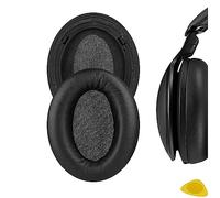 Geekria QuickFit - Cuscinetti auricolari di ricambio per cuffie Panasonic RP-HD600N, HD605N, HD805N, colore nero