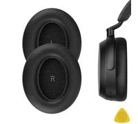 Geekria QuickFit - Cuscinetti auricolari di ricambio per cuffie Sennheiser Momentum 4, senza fili, parti di riparazione (nero)