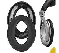 Geekria QuickFit - Cuscinetti di ricambio in pelle proteica per cuffie Sennheiser PXC450, PXC350, PC350, HME95, HMEC250, parti di riparazione (nero)