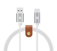 GEEKRIA QuickFit Headphones Charging Cable for Studio3 Studio2.0 Solo2 Solo3 Bose QC35 II, SoundLink II, Hesh 2, Hesh3 and More Headphones Charging Cord Micro USB Charger Cable (White 4ft)