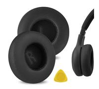 Geekria QuickFit Protein - Cuscinetti auricolari di ricambio in pelle per cuffie JBL E35, E45bt, E45, cuscinetti per auricolari, cuscinetti per auricolari, parti di riparazione (nero)