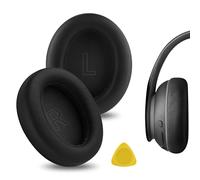 Geekria QuickFit Protein - Cuscinetti auricolari di ricambio per cuffie Anker Soundcore Life Q10, Q10 BT, parti di riparazione (nero)