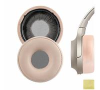 Geekria QuickFit Protein - Cuscinetti auricolari di ricambio per cuffie Sony WH-H800, WH-H810, parti di riparazione (dorate)