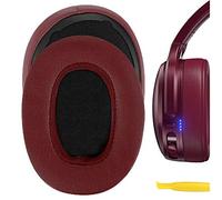 GEEKRIA QuickFit Protein - Cuscinetti auricolari in pelle per cranio, frantoio senza fili Evo Crusher ANC Hesh 3 cuffie, cuscinetti di ricambio per auricolari, cuscinetti per la riparazione