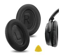 GEEKRIA QuickFit Protein - Cuscinetti auricolari in pelle per cuffie Bosë QuietComfort QC35, QuietComfort QC25 di ricambio per auricolari, cuscinetti auricolari, cuscinetti per la riparazione
