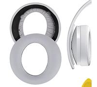 Geekria QuickFit Protein-Cuscinetti auricolari in pelle per S0NY PlayStation Gold Wireless nuova versione 2018, PS4 Gold Wireless 500 Million Limited Edition, cuscinetti auricolari diricambio (grigio)
