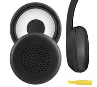 Geekria QuickFit Protein Leather Cuscinetti di ricambio per Skullcandy Uproar Cuffie senza fili, cuscinetti auricolari, paraorecchie (nero)