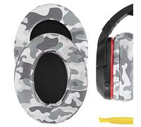 Geekria QuickFit Protein Leather Cuscinetti di ricambio per Turtle Beach Stealth 400 500X 700X 420X Ear Force XO SEVEN XP500 PX5 PX4 X42 Cuffie Ear Cushions, Auricolari (camo)