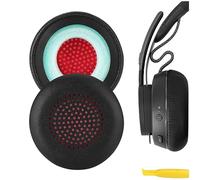 Geekria QuickFit Protein pelle di ricambio per auricolari MPOW HC5, HC6, cuscinetti auricolari per cuffie e auricolari (nero)