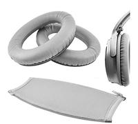 GEEKRIA QuietComfort QC35, QC25, QC2, QC15 auricolari di ricambio Pad + fascia copertura/orecchio cuscino/coppe/orecchio/cuscinetti