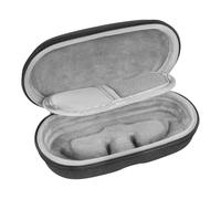 GEEKRIA Shield Carrying Case compatibile con Meta Ray-Ban Wayfarer/Headliner Smart Glasses, custodia rigida da viaggio senza ricarica, contenitore protettivo con tasca per cavo (Nero)