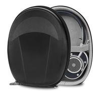 Geekria Shield Case compatibile con Master & Dynamic MW65, MW60, M&D MW50+, MG20, MH40 cuffie wireless, custodia rigida sostitutiva da viaggio con gestione cavi (Nero)