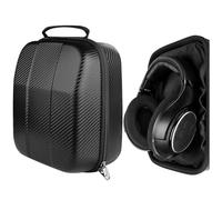 Geekria Shield Case per cuffie over-ear di grandi dimensioni, borsa protettiva da viaggio sostitutiva con guscio rigido e vano per cavi, compatibile con Sennheiser HD599/660S 2, AKG K167 (Nero)