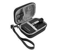 Geekria Shield Custodia Compatibile con Fender Mustang Micro/Plus Amplificatore Cuffie, Borsa da Viaggio Sostitutiva con Guscio Rigido e Vano per Cavi (Grigio Scuro)
