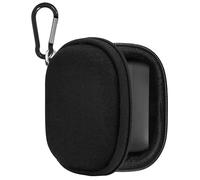 Geekria Shield - Custodia per auricolari compatibile con auricolari Jabra Elite 10 Gen 2,7, 8, 3, 4, 65t, 75t, 75t, True Wireless, custodia da viaggio di ricambio con moschettone (nero)