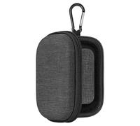 Geekria Shield - Custodia per auricolari compatibile con auricolari Sennheiser Accentum True Wireless, custodia rigida da viaggio con moschettone (grigio scuro)