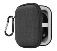 Geekria Shield Custodia per auricolari compatibile con Skullcandy DIME EVO/Dime 3, Sesh ANC Active, Jib True 2, Indy, Grind Fuel, custodia rigida da viaggio di ricambio (grigio scuro)