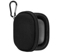Geekria Shield Custodia per auricolari compatibile con Soundcore di Anker Liberty 4, 3 Pro, Life P3, Space A40 - borsa da viaggio rigida di ricambio con clip per moschettone (Nero)