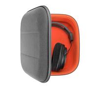 Geekria Shield Custodia per cuffie compatibile con AKG K 92, Q701, K 712 Pro, K 702, K 701, N90Q, custodia rigida da viaggio sostitutiva con contenitore per cavi (Microfibra Grigio)