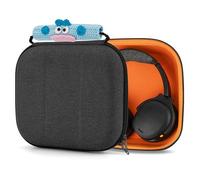 Geekria Shield - Custodia per cuffie compatibile con Bose QC Ultra II, JBL Tour ONE M3, Soundcore Space One Pro e altri, custodia rigida da viaggio con vano per cavi (grigio scuro)