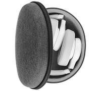 Geekria Shield - Custodia per cuffie compatibile con Bose, Soundcore, Denon e altri, custodia rigida da viaggio con vano per cavi (grigio scuro)