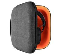 GEEKRIA Shield - Custodia per cuffie compatibile con Hyperx CloudXStingerCore, CloudIII, CloudII, CloudStingerCore, custodia rigida da viaggio di ricambio con vano per cavi (grigio scuro)