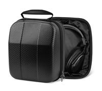 Geekria Shield Custodia per cuffie compatibile con SHURE SRH1840, SRH440, Corsair HS70 PRO, AKG K271 MKII e altro - Borsa da viaggio rigida di ricambio con organizer per cavi (Nera)