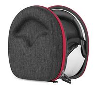 Geekria Shield - Custodia per cuffie compatibile con Sony INZONE H9, INZONE H9 II, INZONE H7, INZONE H5, custodia rigida da viaggio con vano per cavi (grigio scuro)