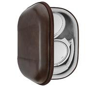 Geekria Shield - Custodia per cuffie sovraurali pieghevoli, custodia rigida di ricambio da viaggio con vano per cavi, compatibile con cuffie Sony WH-1000XM4, Shure SRH840A (marrone)