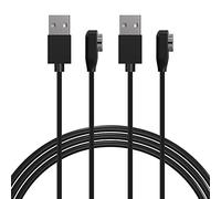 GEEKRIA Snap Quick Connect Cavo di Carica Compatibile con Shokz OpenRun/OpenRun Pro/OpenRun Mini, Cavo di Ricarica Magnetico USB (2 pezzi, 100 cm) (3,2 ft/100 cm 2 Pack)