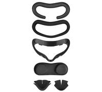 Geekria Staffa per interfaccia facciale e copertura per il viso compatibile con Oculus/Meta Quest 2, pad anti-perdita di luce, staffa per il viso traspirante, set di accessori 6in1 Oculus Quest 2