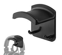Geekria Supporto a gancio per cuffie gaming, supporto da parete per headset, compatibile con Bose, SONY, Sennheiser, AKG, JBL, Beats, adatto per casa, ufficio, studio di registrazione (Nero)