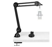 GEEKRIA Supporto braccio microfono Creators, montaggio regolabile con morsetto da scrivania per podcast/streaming, supporto microfono robusto compatibile con AKG Lyra Ultra-HD, P120, P220, C214