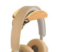 GEEKRIA Supporto da parete in legno per cuffie over-ear, supporto per headset compatibile con Apple AirPods Max, Sony WH-1000XM6 WH-1000XM5, Bose QC45 QC35