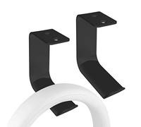 GEEKRIA Supporto da Parete per Cuffie in Alluminio per Cuffie Over-Ear, Supporto per Display da Tavolo, Compatibile con Bose, Sony, Beyerdynamic, AKG, ATH, Sennheiser, JBL (2 Pezzi C Nero)