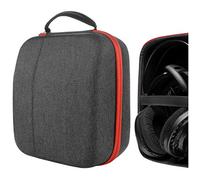 Geekria UltraShell - Custodia per cuffie compatibile con Audio-Technica ATH-AD700X, ATH-AD500X, ATH-AD900X, custodia di ricambio rigida da viaggio con custodia per cavi (grigio Drak)