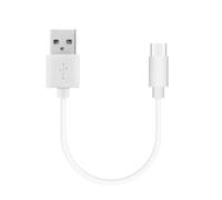 GEEKRIA USB Cavo di ricarica USB corto per cuffie USB-A a USB-C - compatibile con Yamaha, Logitech, Sony, Bose, B&W, Skullcandy, Corsair (1 ft / 30 cm)