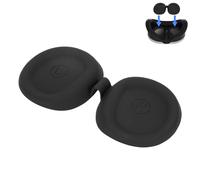 Geekria VR Cover protettiva per obiettivo compatibile con cuffie Meta Quest 3, design con cappuccio protettivo in silicone, antipolvere e antigraffio, custodia protettiva lavabile (nero)