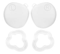 Geekria VR Protection and Cleaning Set Compatible with Meta Quest 3S, Lens Protective Cover and Anti-Drop Camera Lens Protector, Dust-Proof & Anti-Scratch, All-Round Protection Suit (6PCS, White)