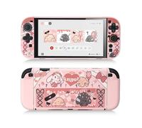 GeekShare Full Protective Case Compatible with Switch 2 (2025), Anti-Scratche and Shock-Absorption Hard PC Shell for Switch 2 Game Console - Gothic Bunny